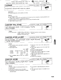Datasheet LA3600 manufacturer Sanyo